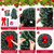 Wavwavw LED Christmas Car Spare Tire Decoration Make Your Own Truck Wreath 196.8 ft Tinsel Garland 24 Pcs Christmas Balls Ornaments Battery Operated Lights Outdoor Festive Accessory