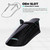 Funparts Sur Ron Rear Cushion Fender,Carbon Fiber Motorcycle Fender Mud Guard for Surron Sur Ron Light Bee X/S Segway X260 X160 Electric Dirt Bike