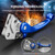Funparts Dirt Bike Brake Clutch Lever Set,Pivot Adjustable Titanium Alloy for YZ125 YZ250 15-23 YZ250F 09-23 YZ426F YZ450F 09-23 YZ125X 17-23 YZ250X 16-23 YZ250FX 20-23 YZ450FX 19-23 Blue