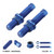 Funparts Titanium Alloy Chain Adjuster Bolt M10 Rear Axle Bolts Universal for KLX KX CRF CR YZ TTR DRZ WR RM RMZ Motorcycle Dirt Bike Chain Tensioner Bolt Blue