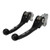 QWHDNVLO Funparts Motorcycle Forged Aluminum Titanium Alloy Brake Clutch Lever for Ho&nda CR125 CR250R CRF250R CRF450R CRF250X CRF450X