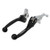 Funparts Motorcycle Forged Aluminum Titanium Alloy Brake Clutch Lever for Hon&da CRF250L CRF250M CRF250RL CRF250RALLY CRF300L Right Left Brakes Levers