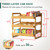 Yumkfoi Bamboo Can Organizer for Pantry, 3 Tier Stackable Can Storage Organizer Pantry with Label Sticker and Marker Pen, Can Holders for Cabinet and Can Rack Organizer (Natural Bamboo)