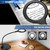 Delixike Magnifying Glass with Light and Stand,5X Dimmable Magnifying Lamp,Hands Free Magnifier with Light for Reading,Hobbies,Crafts,Workbench,Close Work