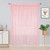 YIIBAII Beaded Curtain Beaded Curtains for Doorways Crystals Suitable for Interior Decoration and Partitions Hippy Closet Curtains (Pink, 39"x110")