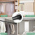 Closet Rods for Hanging Clothes, 1.3 Inch Diameter Heavy Duty Closet Rod 17-75 Inch Adjustable Clothes Hanging Bar Metal Black Shower Curtain Rods for Closet, Wardrobes, Bathroom, Windows Closet Rods for Hanging Clothes, 1.3 Inch Diameter Heavy Duty Closet Rod 17-75 Inch Adjustable Clothes Hanging Bar Metal Black Shower Curtain Rods for Closet, Wardrobes, Bathroom, Windows