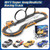 Slot Car Race Track Sets for Boys,Race Car Track with 4 High-Speed Slot Cars,Battery or Electric Car Track,Dual Racing Game Lap Counter Track Sets,Toys Gifts for Boys Girls Ages 4 5 6 7 8-12