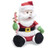 Cuddle Barn | Jingling Santa 11" Singing Santa Claus Christmas Plush Toy | Funny Animated Xmas Gift Holiday Musical Decoration | Sings Jingle Bell Rock