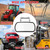 Lifronkit Magnetic Tractor Mirror, Rearview and Side Mirrors for Tractors, Forklifts, Golf Cart, Fit for John Deere, Kubota, Convex Mirror with U-Bracket, Screw-on or Magnets Installation,no Vibration