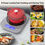 VBGK Induction Cooktop, 1800W Single Burner Induction Burner,Hot Plate with 5 Cooking Modes,Stove Top with 9 Temperature Levels, 4H Timer