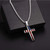 JUHIOPOI American Flag Deer Leaf Cross Pendant Necklace For Mens Women Jewelry Religious Pendant Chain Necklace JUHIOPOI American Flag Deer Leaf Cross Pendant Necklace For Mens Women Jewelry Religious Pendant Chain Necklace