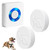 EverNary Dog Door Bell, Dog Bells to Go Outside,Dog Bells for Potty Training, Dog Doorbell with Large Touch Area Button,1000FT Range, 58 Chimes, 0-110db Volume,1 Receiver & 2 Transmitters