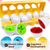 Egg Sensory Toy, Colors and Shapes Sorter Puzzle, 1 Set Colorful Early Education