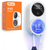 Bitvae X122 Toothbrush Cleaner, Sanitizer, LED Smart Screen, Rechargeable Wall M