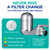 PUR PLUS Vertical Faucet Mount Water Filtration System, Lead-Reducing Filter, Great-Tasting Water, Easy Install, Lasts 100 Gallons, Compatible with Sinks with External Aerators, Chrome
