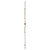 Legrand Wiremold V20GB506 Plugmold 2000 Series 5 Foot Hardwired Power Strip with 10 Outlets, Ivory