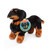 Melissa & Doug Giant Dachshund - Lifelike Stuffed Animal Dog Large