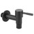 Quick Single Cold Faucet Sink Faucet Mop Pool Water Tap Stainless Steel Male Thread G1/2in Black Faucet for Bathroom(Black) Quick Single Cold Faucet Sink Faucet Mop Pool Water Tap Stainless Steel Male Thread G1/2in Black Faucet for Bathroom(Black)
