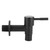 Quick Single Cold Faucet Sink Faucet Mop Pool Water Tap Stainless Steel Male Thread G1/2in Black Faucet for Bathroom(Black) Quick Single Cold Faucet Sink Faucet Mop Pool Water Tap Stainless Steel Male Thread G1/2in Black Faucet for Bathroom(Black)
