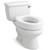 Carex Toilet Seat Riser, Elongated Raised Toilet Seat Adds 3.5 inches to Toilet Height, for Assistance Bending or Sitting, 300 Pound Weight Capacity Toilet Riser