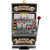 Slot Machine– Las Vegas Slot Machine with Casino Sounds, Flashing Lights, and Chrome Trim – Accepts 98% of World Coins by Trademark Poker