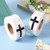 1200pcs Cross Christian Stickers, Religious Catholic Sticker Roll Bible Decal for Christian Athlete Baseball Football Basketball Helmet Water Bottle Sport Supplies Backpack