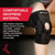 MUELLER Sports Medicine Self Adjusting Hinged Knee Brace for Men and Women, Knee Stabilizer for Compression and Pain Relief Support, Ideal for Arthritis, Sprains, Black, One Size