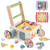 Wooden Baby Walker with Wheels, Montessori Kitchen Walking Toys, Pretend Play Grocery Toys, Sorting and Stacking Toys for Infants and Toddlers, Push and Pull Learning Activity Walkers Wooden Baby Walker with Wheels, Montessori Kitchen Walking Toys, Pretend Play Grocery Toys, Sorting and Stacking Toys for Infants and Toddlers, Push and Pull Learning Activity Walkers