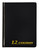 Adams Account Book, 7 x 9.25 Inches, Black, 12-Columns, 80 Pages (ARB8012M)