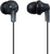 Panasonic ErgoFit Wired Earbuds, 3.5mm Jack In-Ear Headphones Wired with Dynamic Crystal-Clear Sound and Ultra Soft Ergonomic Custom-Fit Earpieces (S/M/L), for Phones and Laptops - RP-HJE120-K (Black)
