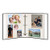 Pioneer Photo Albums Magnetic Self-Stick 3-Ring Photo Album 100 Pages (50 Sheets), Navy Blue