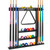 Pool Stick Holder, Wall Mount Pool Cue Rack ,Solid Wood Floor Stand for billiard cue sticks,Holds 6 Pool Cues & a Full Set of Balls,Professional Pool Table Accessories for Billiard Room or Club Pool Stick Holder, Wall Mount Pool Cue Rack ,Solid Wood Floor Stand for billiard cue sticks,Holds 6 Pool Cues & a Full Set of Balls,Professional Pool Table Accessories for Billiard Room or Club