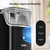 Nugget Ice Maker Countertops, 33lbs Per Day Portable Pebble ice Machine, Crushed Sonic ice Maker with Soft Chewable Ice for Home, Party, RV, Camping, Stainless Steel Black Nugget Ice Maker Countertops, 33lbs Per Day Portable Pebble ice Machine, Crushed Sonic ice Maker with Soft Chewable Ice for Home, Party, RV, Camping, Stainless Steel Black