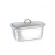 Lakeland Stainless Steel Insulated Butter Dish with Lid by Lakeland