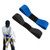 2 Pcs Golf Connection Band, Swing Training Aids for Golf, Elastic Hand Band for Swing Practice, Arm Bands Trainer for Golfers, Grip Training Tool for Beginners, Golfs Practice Accessories(Black,Blue)