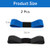 2 Pcs Golf Connection Band, Swing Training Aids for Golf, Elastic Hand Band for Swing Practice, Arm Bands Trainer for Golfers, Grip Training Tool for Beginners, Golfs Practice Accessories(Black,Blue)