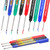 HJZHII 12 Pcs Long Head Deep Hole Marker Pens, 45/30/20 mm Deep Reach Metal Marking Pen Long Nosed Drill Hole Markers Waterproof Carpenter Pen for Woodworking Hardware Construction