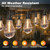 Porbench 75FT Outdoor String Lights with 35+3 Waterproof Bulbs, 2FT Bulbs Apart, Dimmable & Connectbale, Commercial Grade Patio String Lights for Outside Porch Backyard Garden Deck Decor Porbench 75FT Outdoor String Lights with 35+3 Waterproof Bulbs, 2FT Bulbs Apart, Dimmable & Connectbale, Commercial Grade Patio String Lights for Outside Porch Backyard Garden Deck Decor