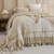 Masaca 120x120 Oversized Comforter King Size,Farmhouse Shabby Boho Chic Ruffle California King Bed Comforter Set French Country Rustic Bedding 3PCS (1 Ruffled Comforter+2 Pillow Shams) Masaca 120x120 Oversized Comforter King Size,Farmhouse Shabby Boho Chic Ruffle California King Bed Comforter Set French Country Rustic Bedding 3PCS (1 Ruffled Comforter+2 Pillow Shams)