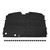 Zieichy Hood Insulation Pad Heat Shield & Clips Compatible with 1988 -1998 Chevy GMC C1500 C2500 C3500 Suburban Full Size Trucks， Black Heat Blanket