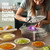 Vegetable Chopper Stainless Steel, 9-in-1 Mandoline Food Slicer for Kitchen, Veggie Chopper with Container, Vegetable Cutter for Salad,Potato,Carrot, Onion and Fruit, Home Essentials Vegetable Chopper Stainless Steel, 9-in-1 Mandoline Food Slicer for Kitchen, Veggie Chopper with Container, Vegetable Cutter for Salad,Potato,Carrot, Onion and Fruit, Home Essentials