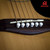 3pcs Right Handed Guitar Bridge, Acoustic Guitar Parts, Bridge, Nut, and Saddle Replacement for 6 String Acoustic Folk Guitars, Finest Style Luthier Tool Kit Set, Rosewood