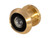 Viningrod Distribution Door Viewer for Narrow Panel Doors - Peephole - 5/8", 7/8" Thick Panels (Brass)