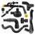 GoaMotors 058133753D Engine Crankcase Hose Pipe Vent Valve Set Fit for A3 A4 A6 Jetta Bora Golf Beetle Passat 1.8L, Replace# 035103245A 06A103213F 06A103221AH GoaMotors 058133753D Engine Crankcase Hose Pipe Vent Valve Set Fit for A3 A4 A6 Jetta Bora Golf Beetle Passat 1.8L, Replace# 035103245A 06A103213F 06A103221AH