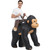One Casa Inflatable Costume Adult,Blow Up Gorilla Suit,Ride On Halloween Costumes for Men Women (72INCH)