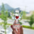 LOULIQIGIFT Crystal Angels Statue 3in Art Glass Guardian Angel Heart Paperweight Ornaments Gifts for Women