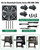 Replacement Fan and Lid/Door Switch Kit Fit for Masterbuilt Gravity Series 560/800/1050 XL Digital Charcoal Grills & Smokers Replacement Fan and Lid/Door Switch Kit Fit for Masterbuilt Gravity Series 560/800/1050 XL Digital Charcoal Grills & Smokers