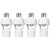 QWORK Motion Sensor Light Socket Adapter - 4 Pack E26/E27 Compatible, Adjustable Timing & Lux, Auto Motion Sensor Light Sockets Security Light Bulb Socket for Basements, Garages, Door Porch QWORK Motion Sensor Light Socket Adapter - 4 Pack E26/E27 Compatible, Adjustable Timing & Lux, Auto Motion Sensor Light Sockets Security Light Bulb Socket for Basements, Garages, Door Porch