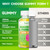 2 Pack Magnesium Threonate Gummies 1000mg, Magnesium L-Threonate Supplement for Kids & Adults, Muscle & Nervous System Support, Non-GMO, Sugar-Free, Pineapple Flavor, 120 Count