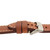 Tech Swiss Watch Band Thick Leather Like Original Heavy Buckle Tan Brown White Stitching 22mm Tech Swiss Watch Band Thick Leather Like Original Heavy Buckle Tan Brown White Stitching 22mm